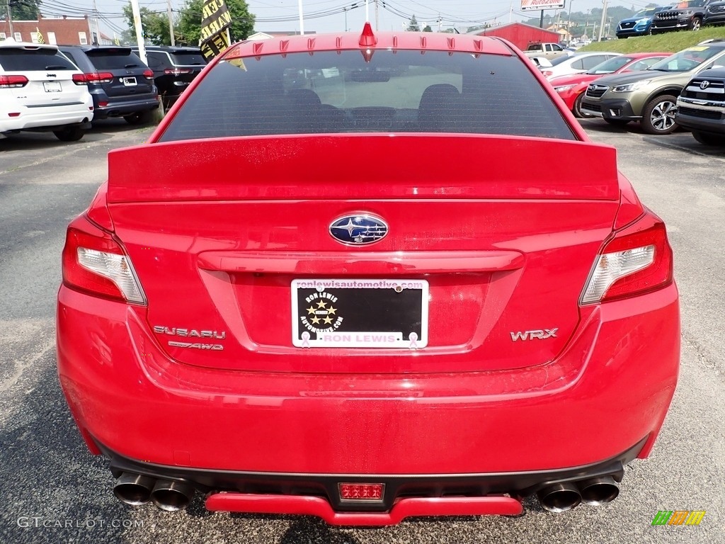 2020 WRX Limited - Pure Red / Carbon Black photo #4