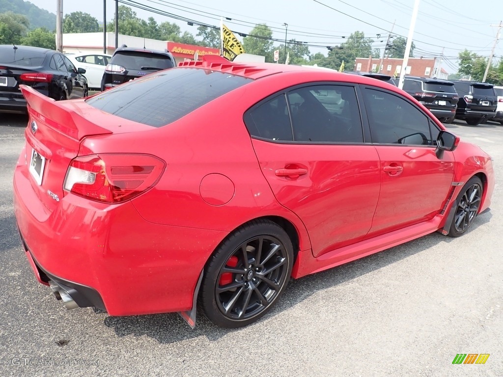 2020 WRX Limited - Pure Red / Carbon Black photo #6