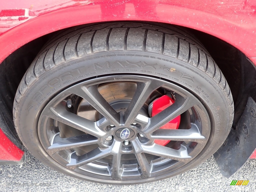 2020 WRX Limited - Pure Red / Carbon Black photo #10