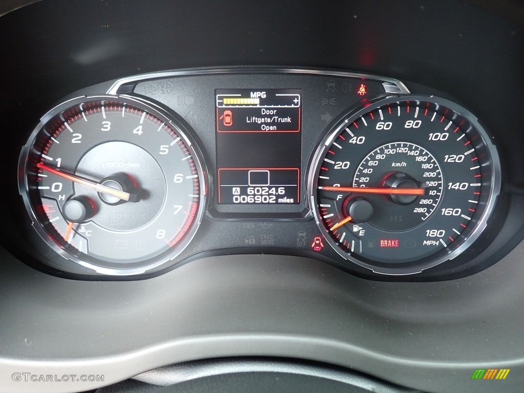2020 Subaru WRX Limited Gauges Photo #146273825