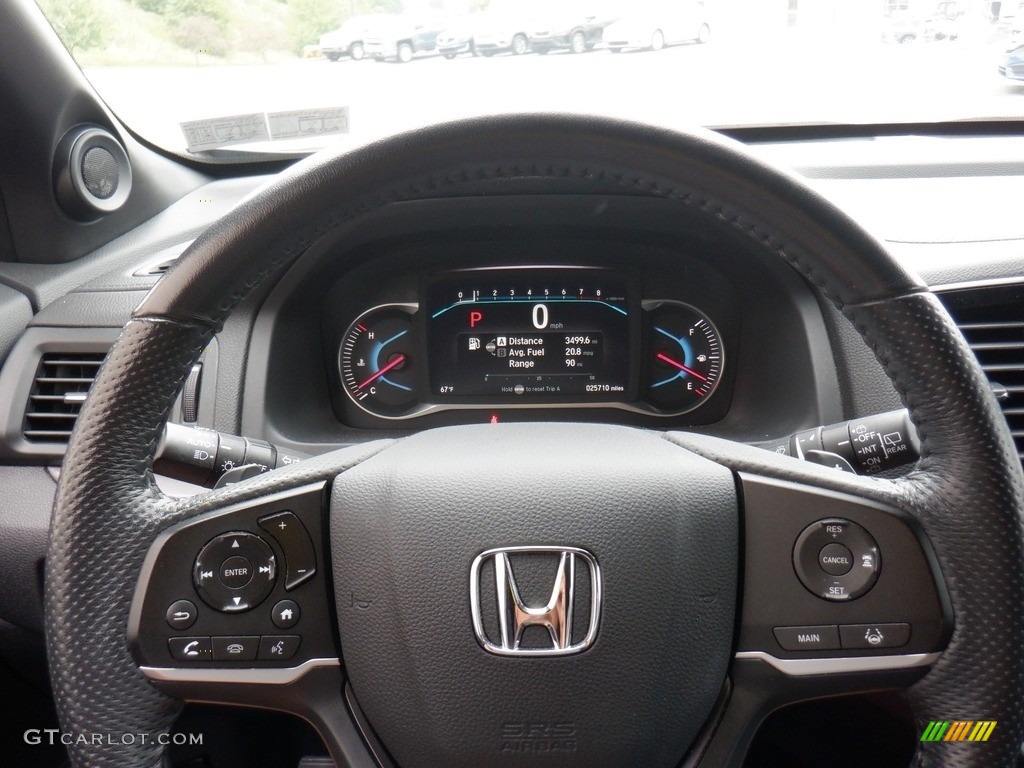 2020 Passport EX-L AWD - Black Copper Pearl / Black photo #26