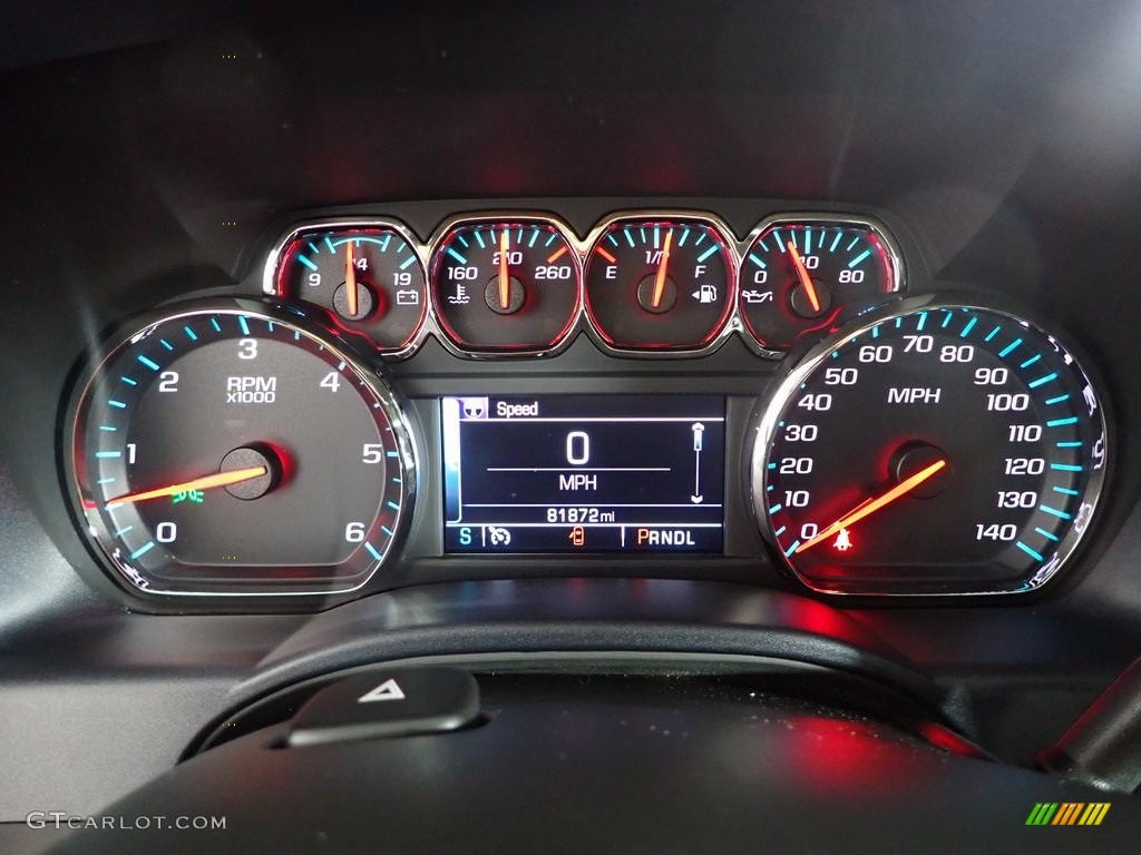 2019 GMC Sierra 1500 Limited SLE Double Cab 4WD Gauges Photo #146274626
