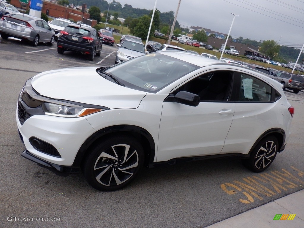 Platinum White Pearl 2020 Honda HR-V Sport AWD Exterior Photo #146275028