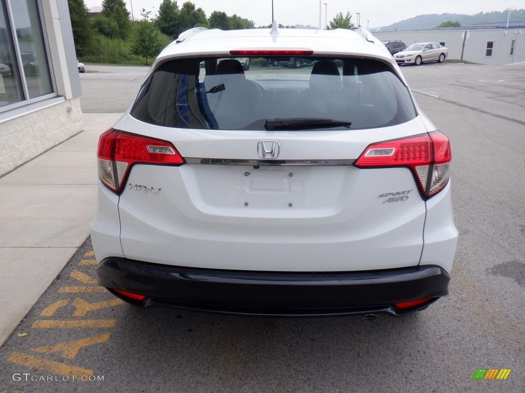Platinum White Pearl 2020 Honda HR-V Sport AWD Exterior Photo #146275064