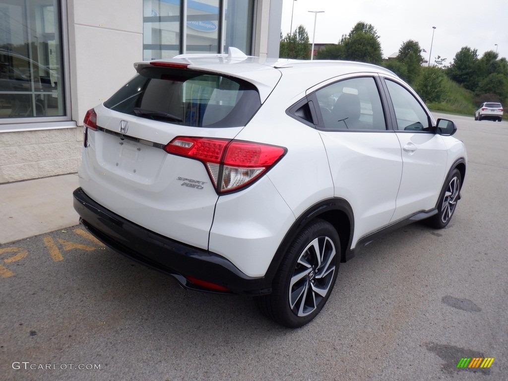 Platinum White Pearl 2020 Honda HR-V Sport AWD Exterior Photo #146275076