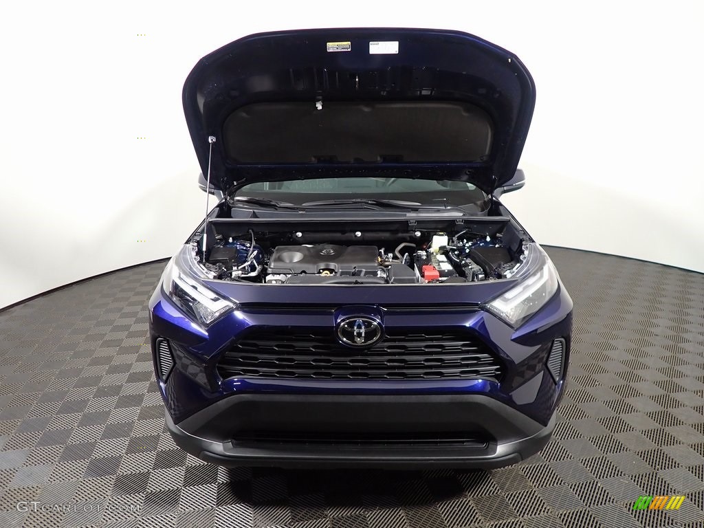 2022 RAV4 XLE AWD - Blueprint / Black photo #6