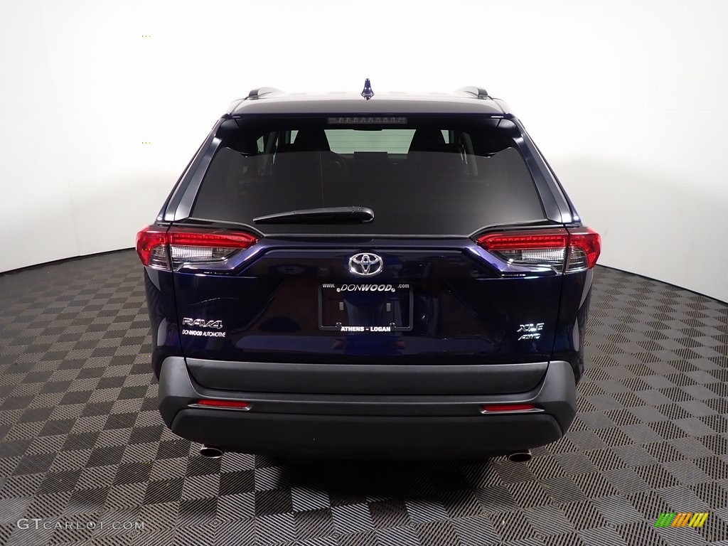 2022 RAV4 XLE AWD - Blueprint / Black photo #12