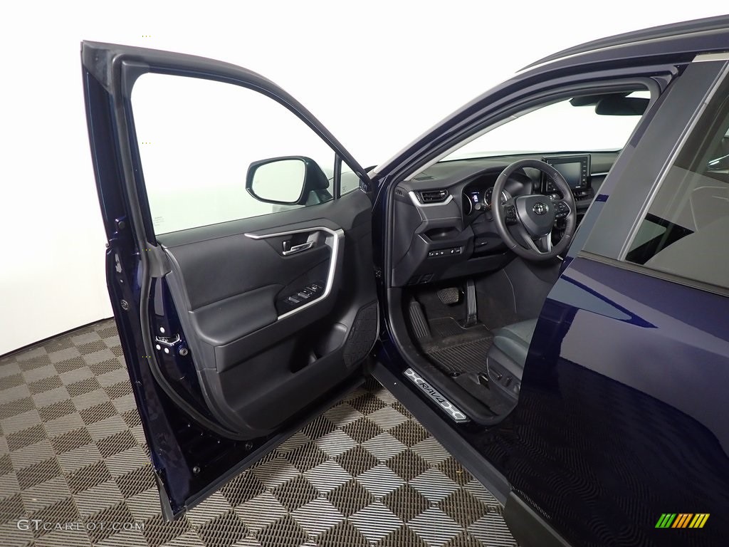 2022 RAV4 XLE AWD - Blueprint / Black photo #18