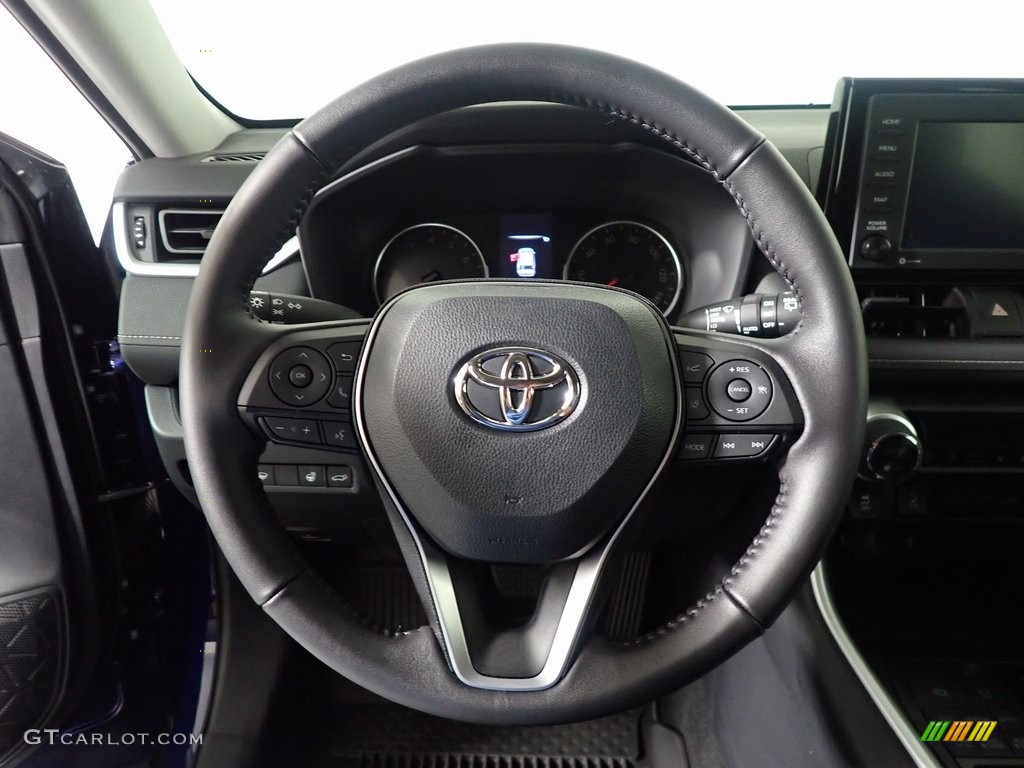 2022 RAV4 XLE AWD - Blueprint / Black photo #24