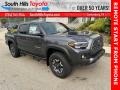 2023 Magnetic Gray Metallic Toyota Tacoma TRD Off Road Double Cab 4x4  photo #1