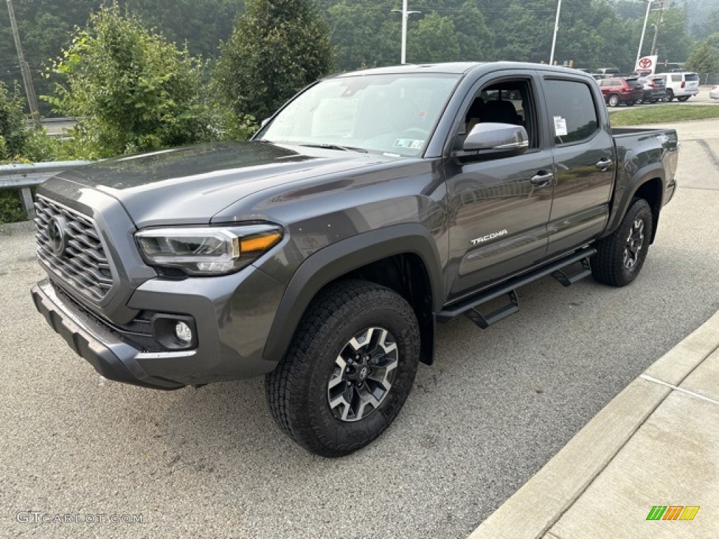 Magnetic Gray Metallic 2023 Toyota Tacoma TRD Off Road Double Cab 4x4 Exterior Photo #146275406