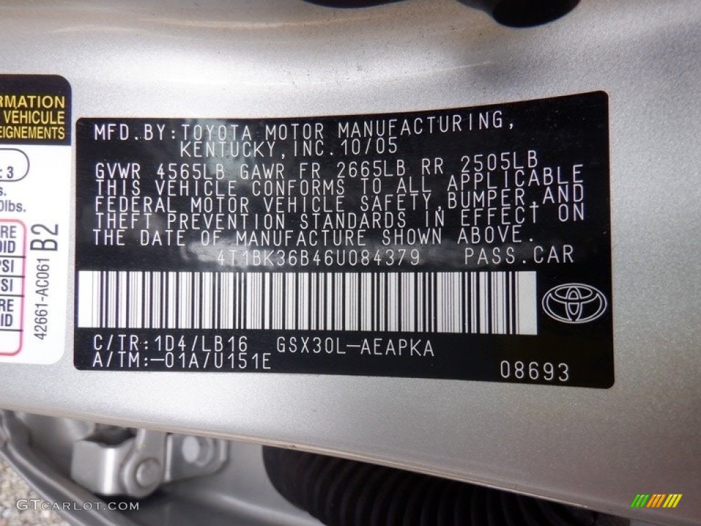 2006 Avalon XLS - Titanium Metallic / Light Gray photo #34