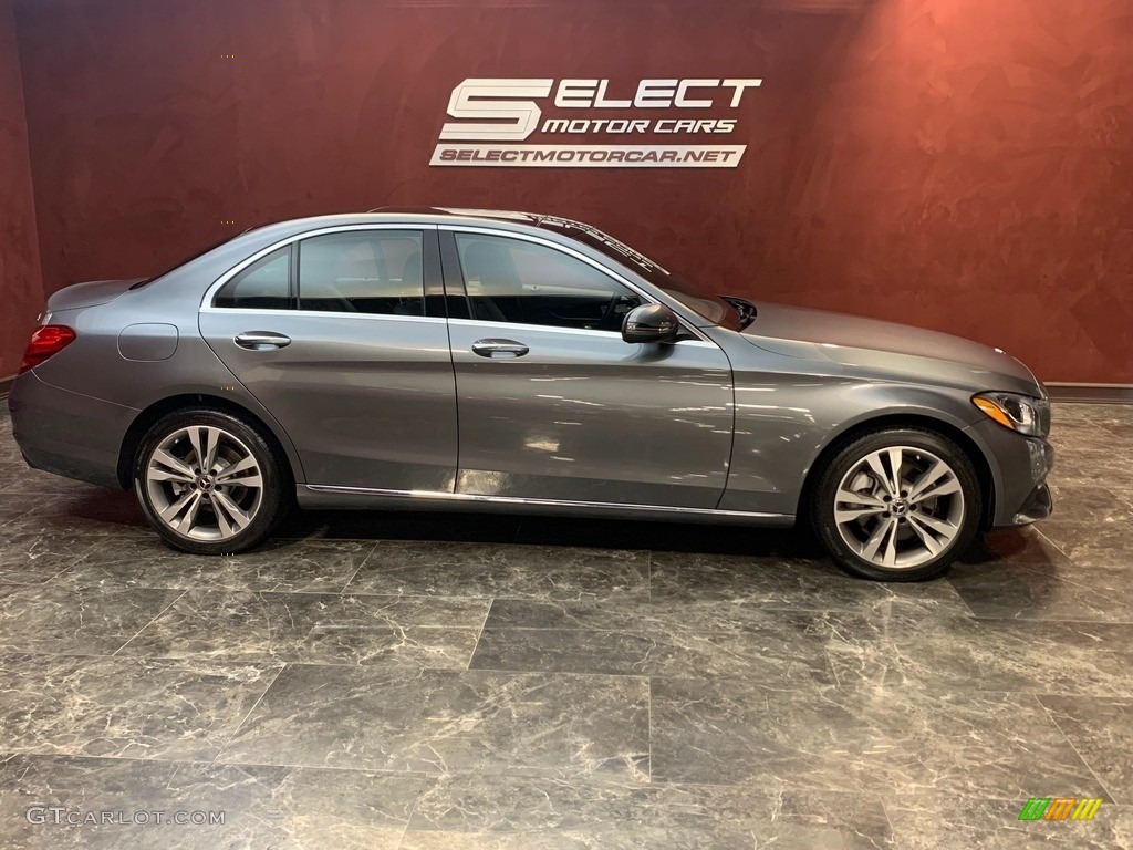Selenite Grey Metallic 2018 Mercedes-Benz C 300 4Matic Sedan Exterior Photo #146275958