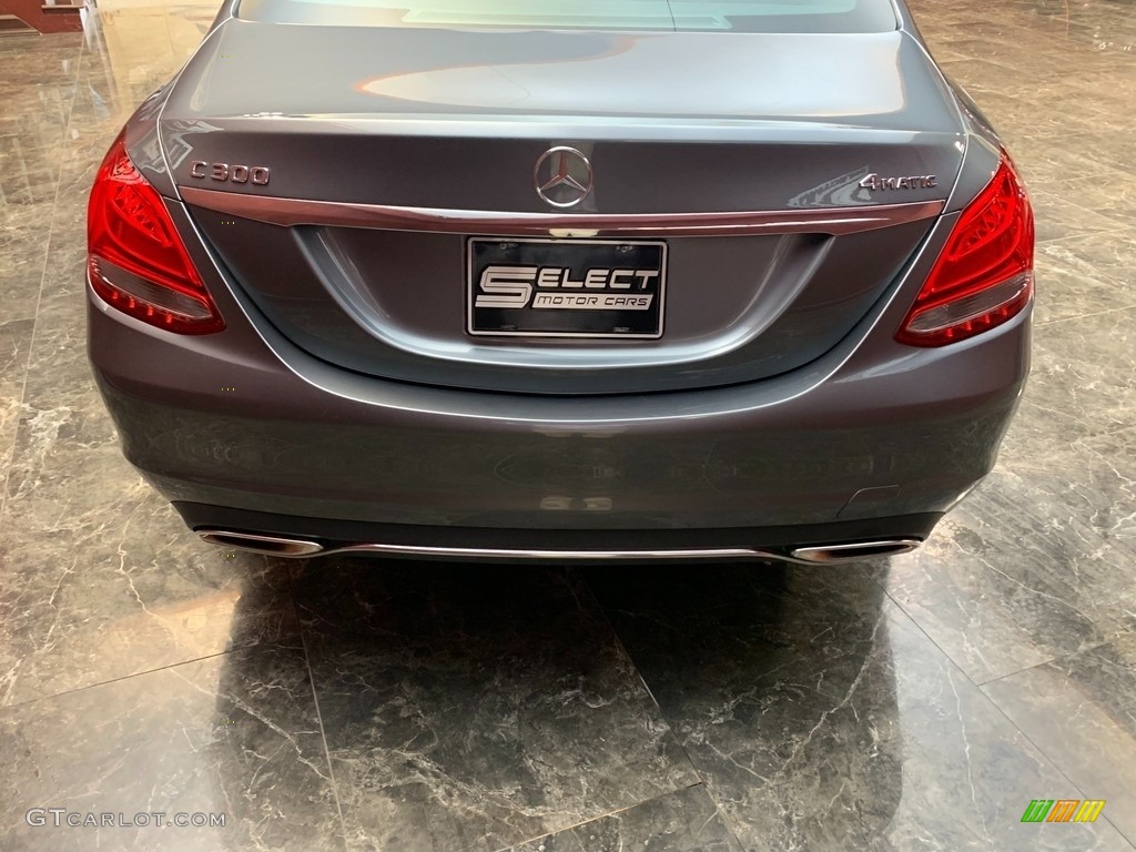 2018 C 300 4Matic Sedan - Selenite Grey Metallic / Black photo #5