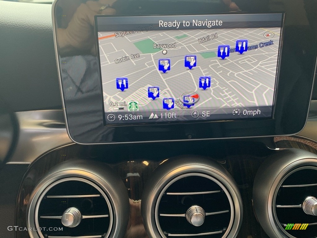 2018 C 300 4Matic Sedan - Selenite Grey Metallic / Black photo #11