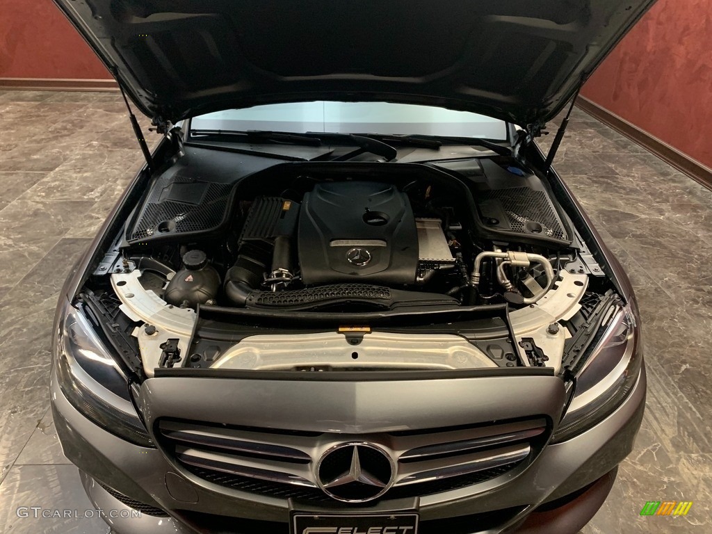 2018 C 300 4Matic Sedan - Selenite Grey Metallic / Black photo #16