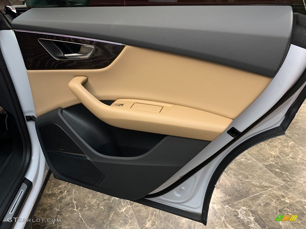 2021 Audi Q8 55 Premium Plus quattro Saiga Beige Door Panel Photo #146276135