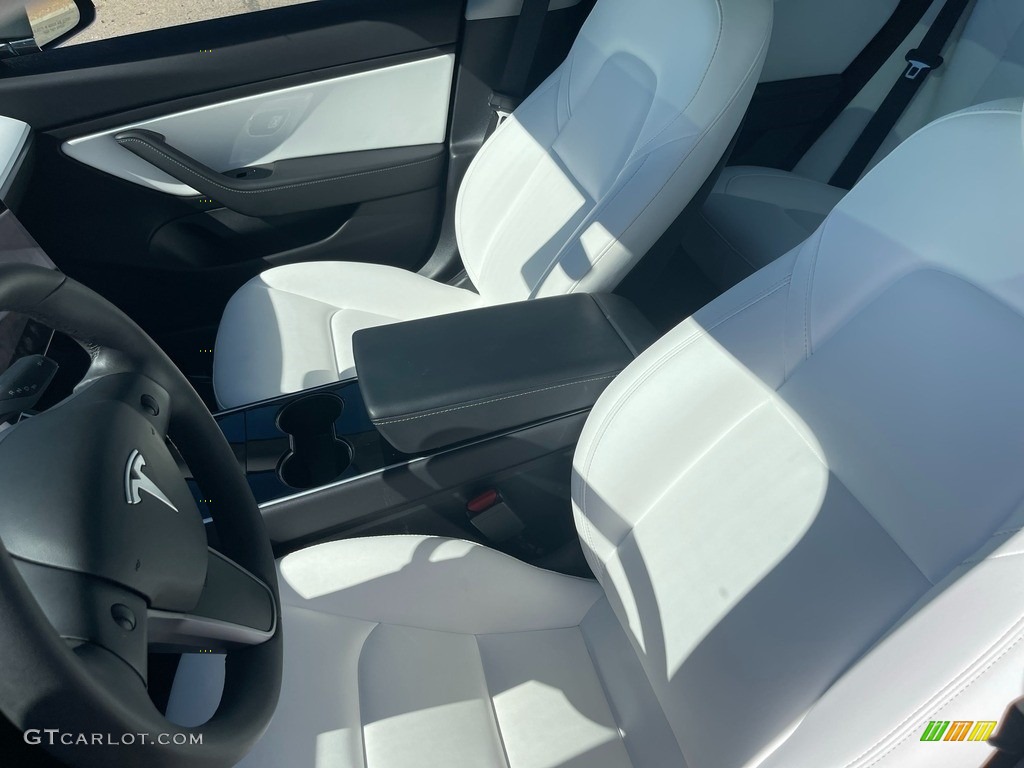 2019 Tesla Model 3 Performance Front Seat Photos