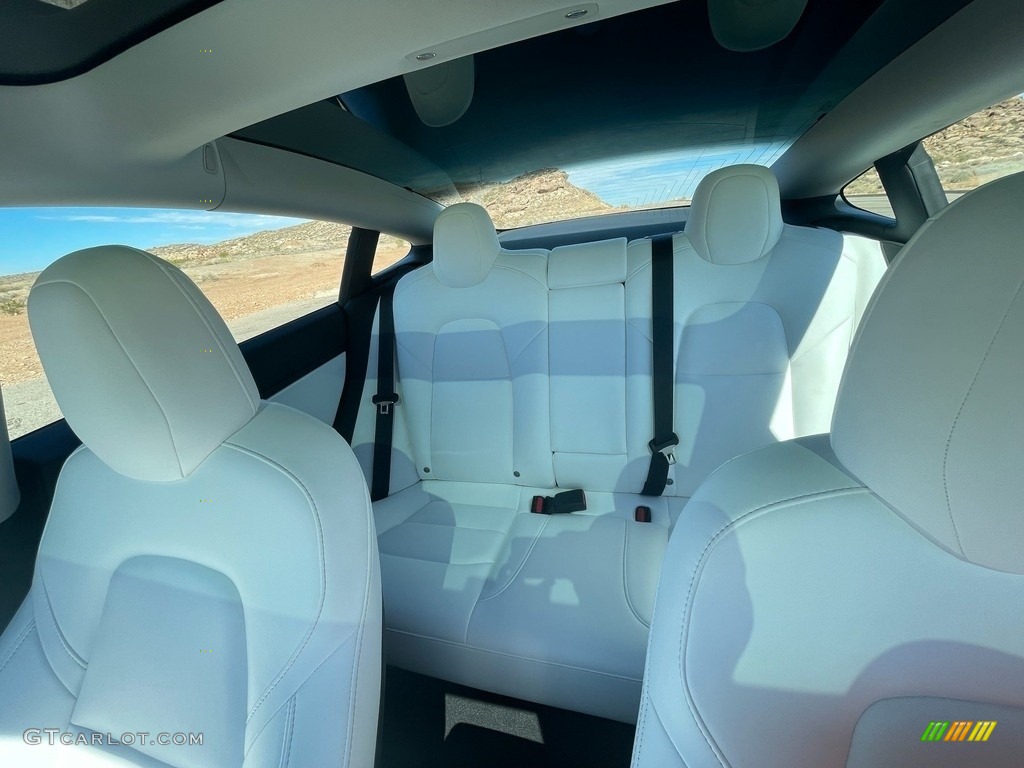2019 Tesla Model 3 Performance Rear Seat Photo #146277143