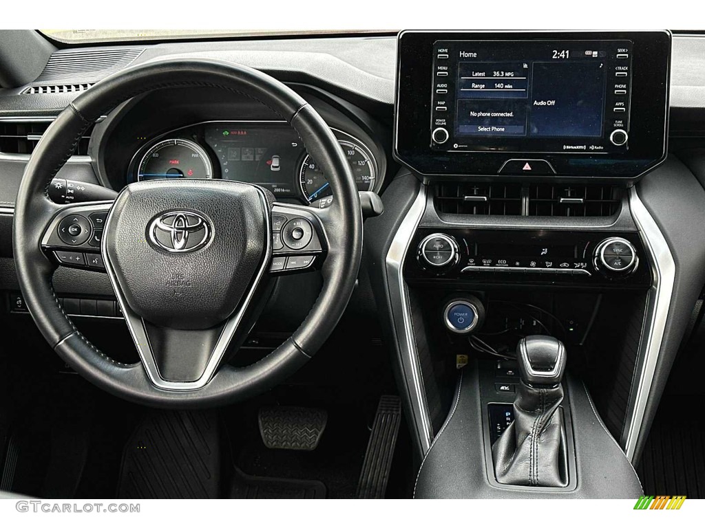 2022 Toyota Venza Hybrid XLE AWD Black Dashboard Photo #146277251