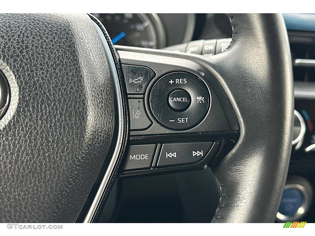 2022 Toyota Venza Hybrid XLE AWD Black Steering Wheel Photo #146277456
