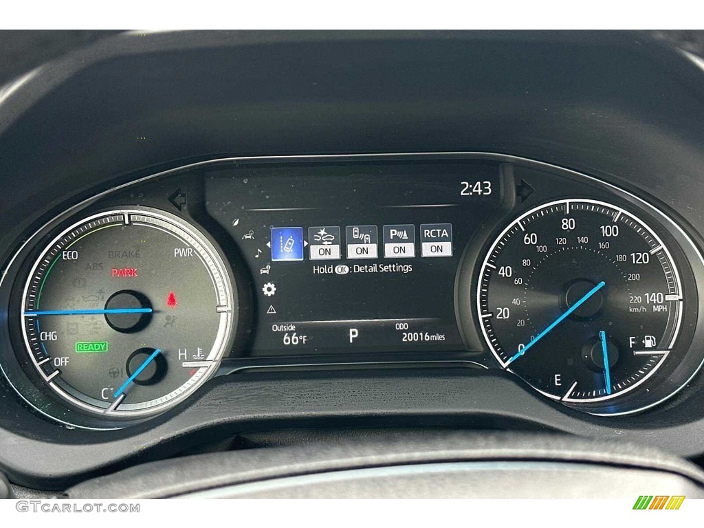 2022 Toyota Venza Hybrid XLE AWD Gauges Photos