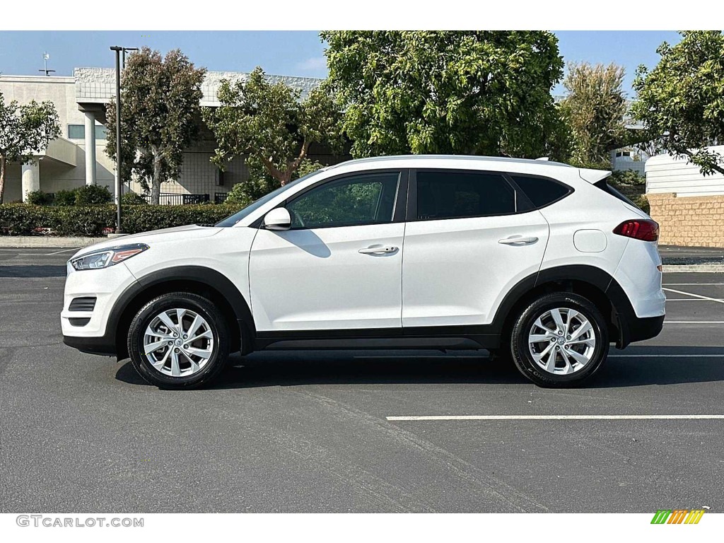 Winter White 2021 Hyundai Tucson Value Exterior Photo #146277675