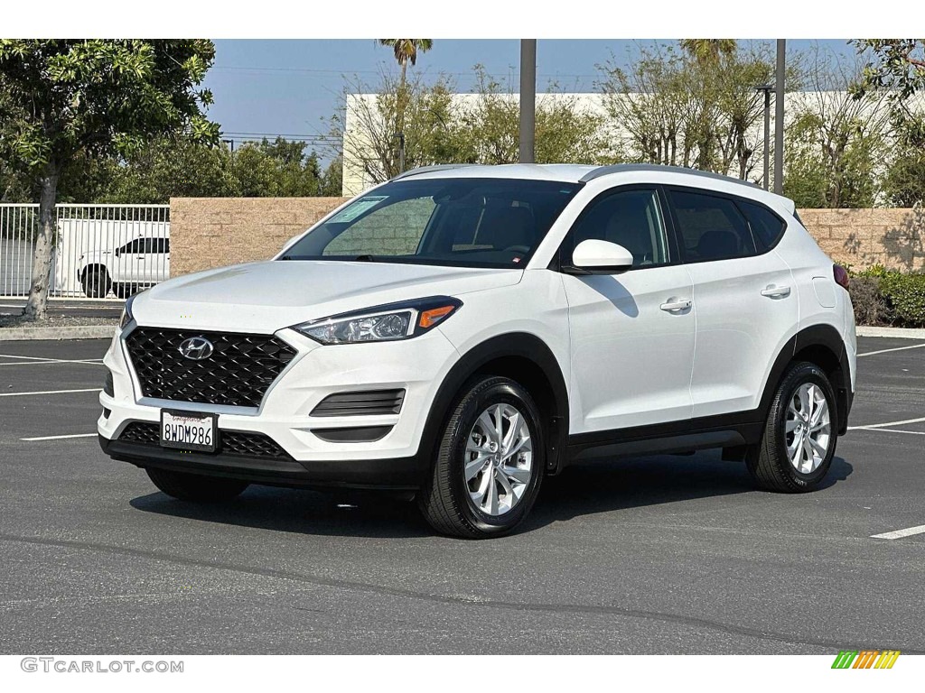Winter White 2021 Hyundai Tucson Value Exterior Photo #146277684