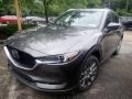 2020 Machine Gray Metallic Mazda CX-5 Signature AWD  photo #1