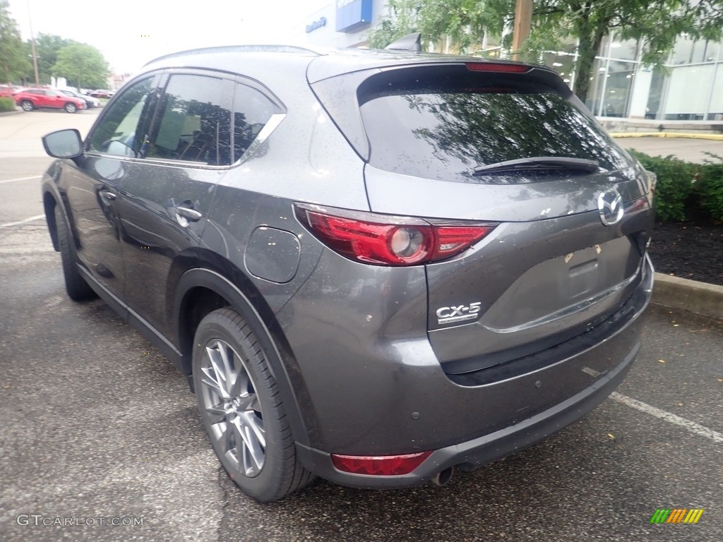 2020 CX-5 Signature AWD - Machine Gray Metallic / Caturra Brown photo #2