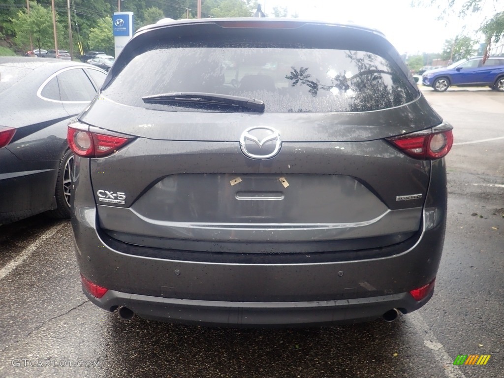 2020 CX-5 Signature AWD - Machine Gray Metallic / Caturra Brown photo #3