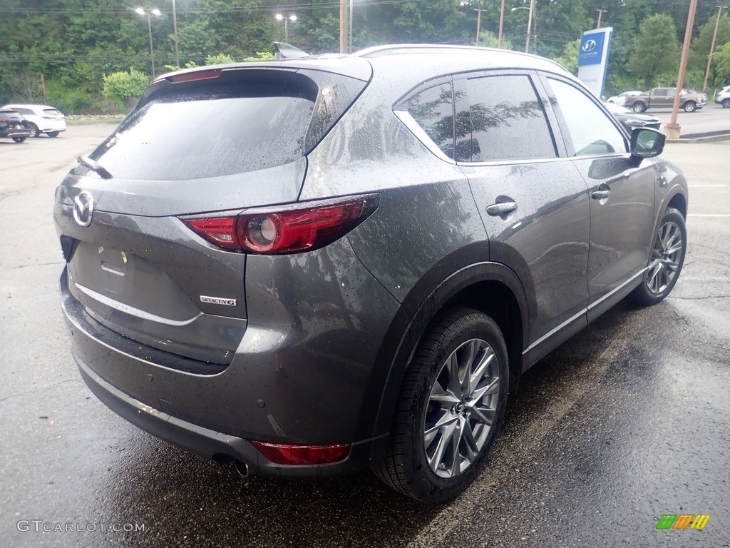 2020 CX-5 Signature AWD - Machine Gray Metallic / Caturra Brown photo #4