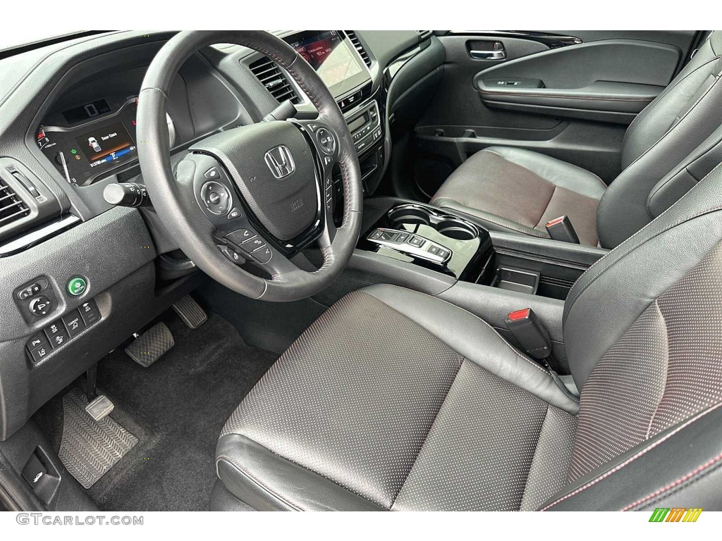 Black Interior 2020 Honda Ridgeline Black Edition AWD Photo #146278423