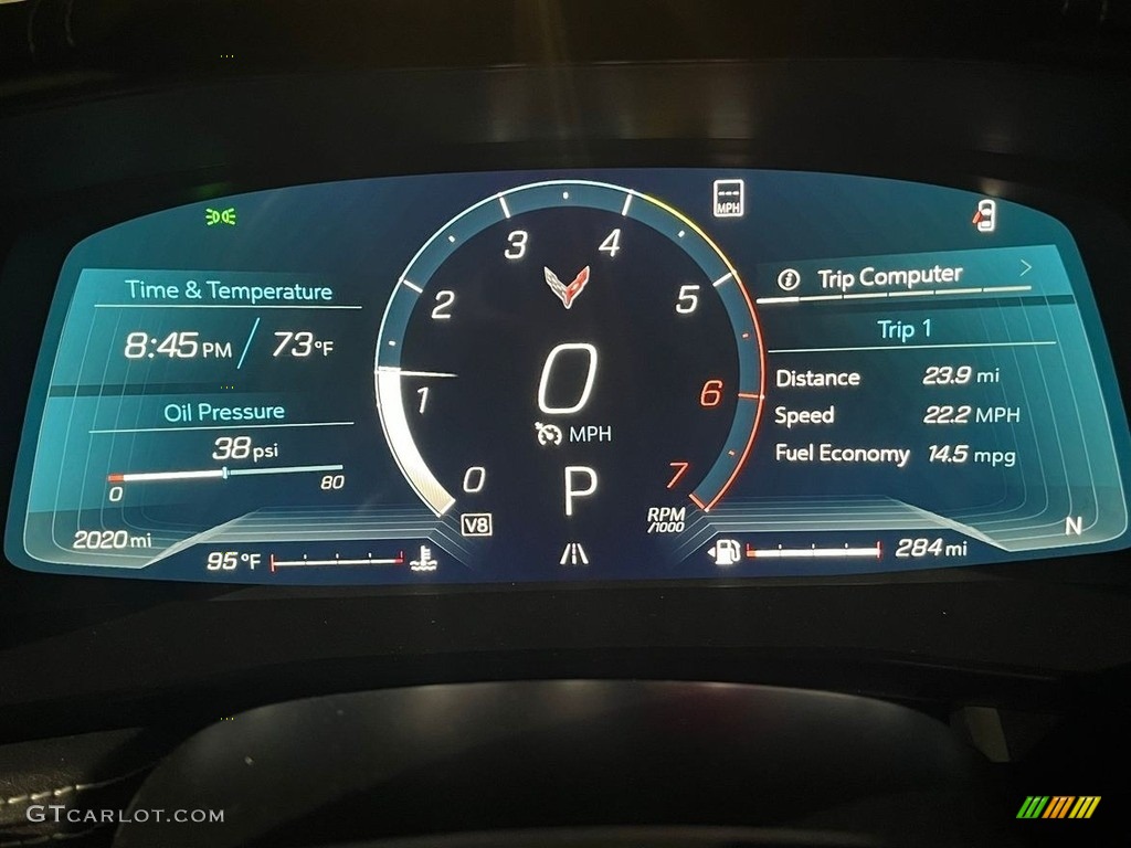 2023 Chevrolet Corvette Stingray Convertible Gauges Photo #146278726