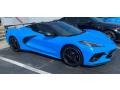 Rapid Blue 2023 Chevrolet Corvette Stingray Convertible Exterior