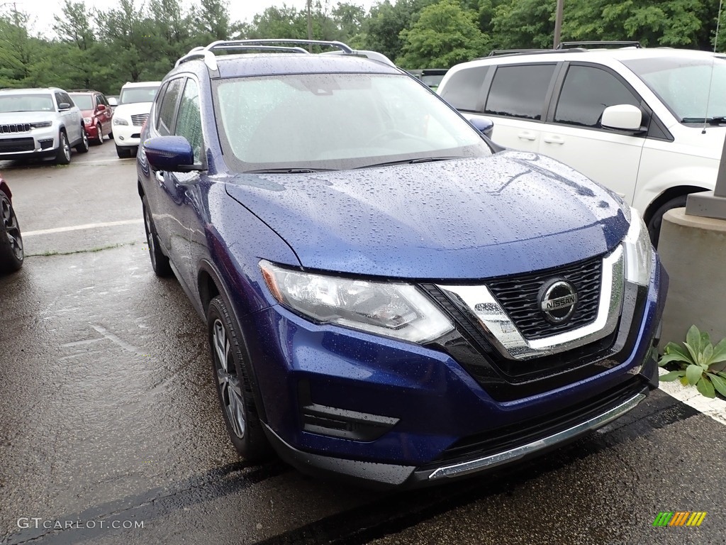 2019 Rogue SV AWD - Caspian Blue / Charcoal photo #2