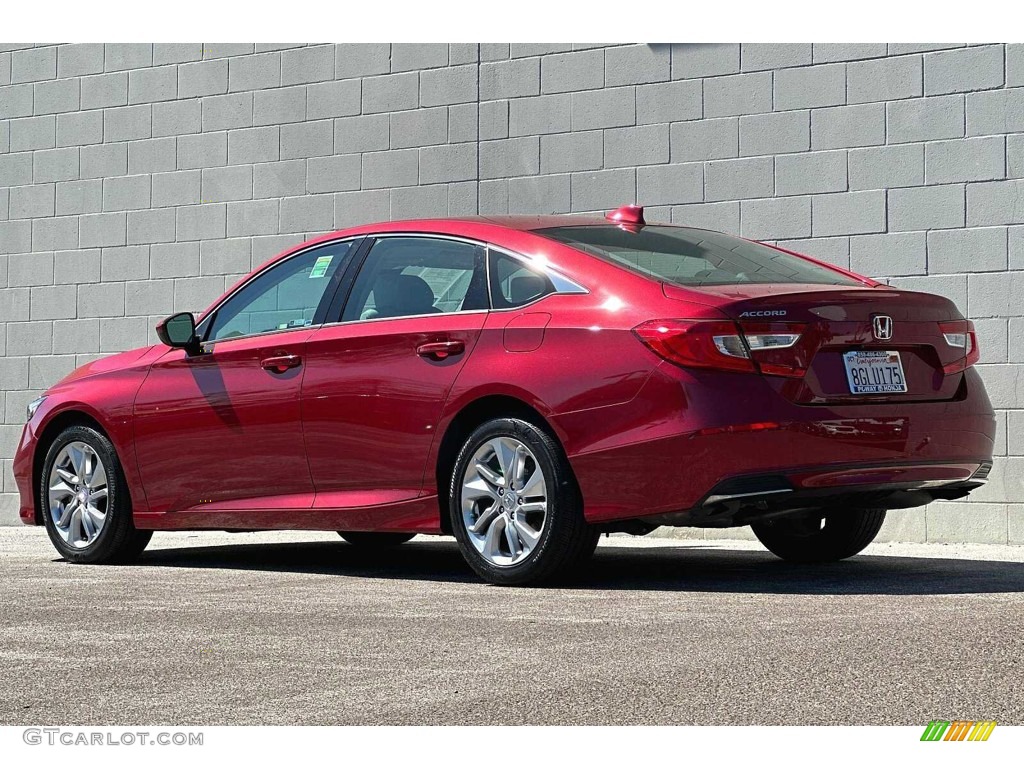2018 Accord LX Sedan - Radiant Red Metallic / Gray photo #6