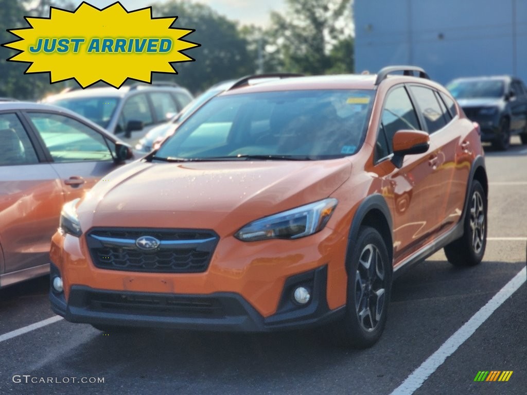 2019 Crosstrek 2.0i Limited - Sunshine Orange / Black photo #1