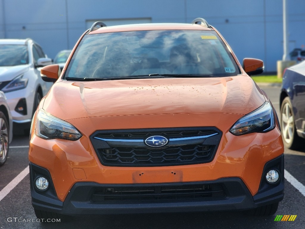 2019 Crosstrek 2.0i Limited - Sunshine Orange / Black photo #2