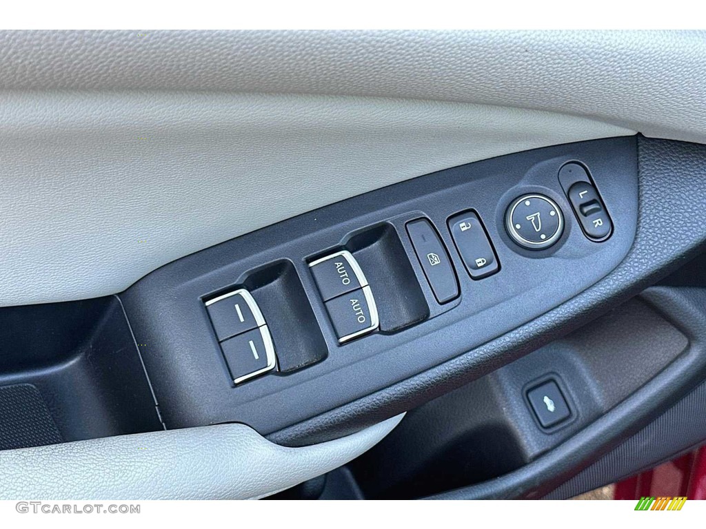 2018 Accord LX Sedan - Radiant Red Metallic / Gray photo #12