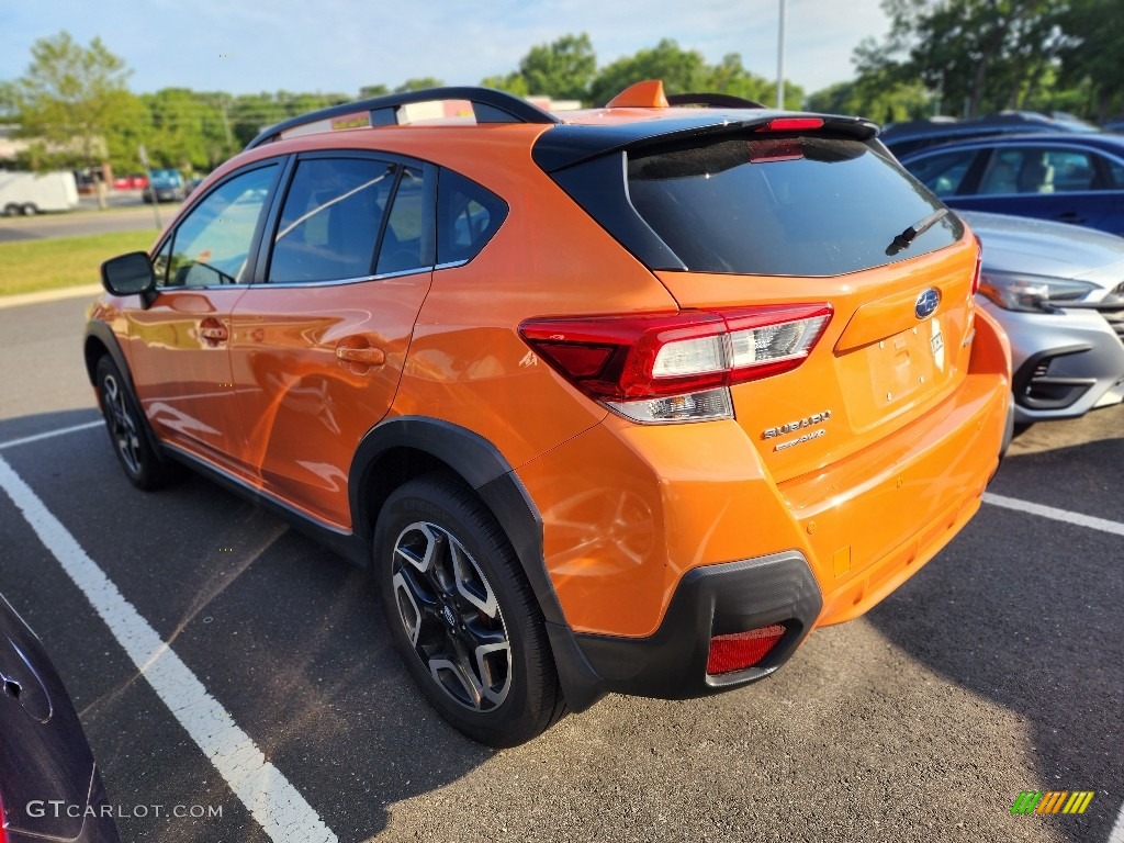 2019 Crosstrek 2.0i Limited - Sunshine Orange / Black photo #4