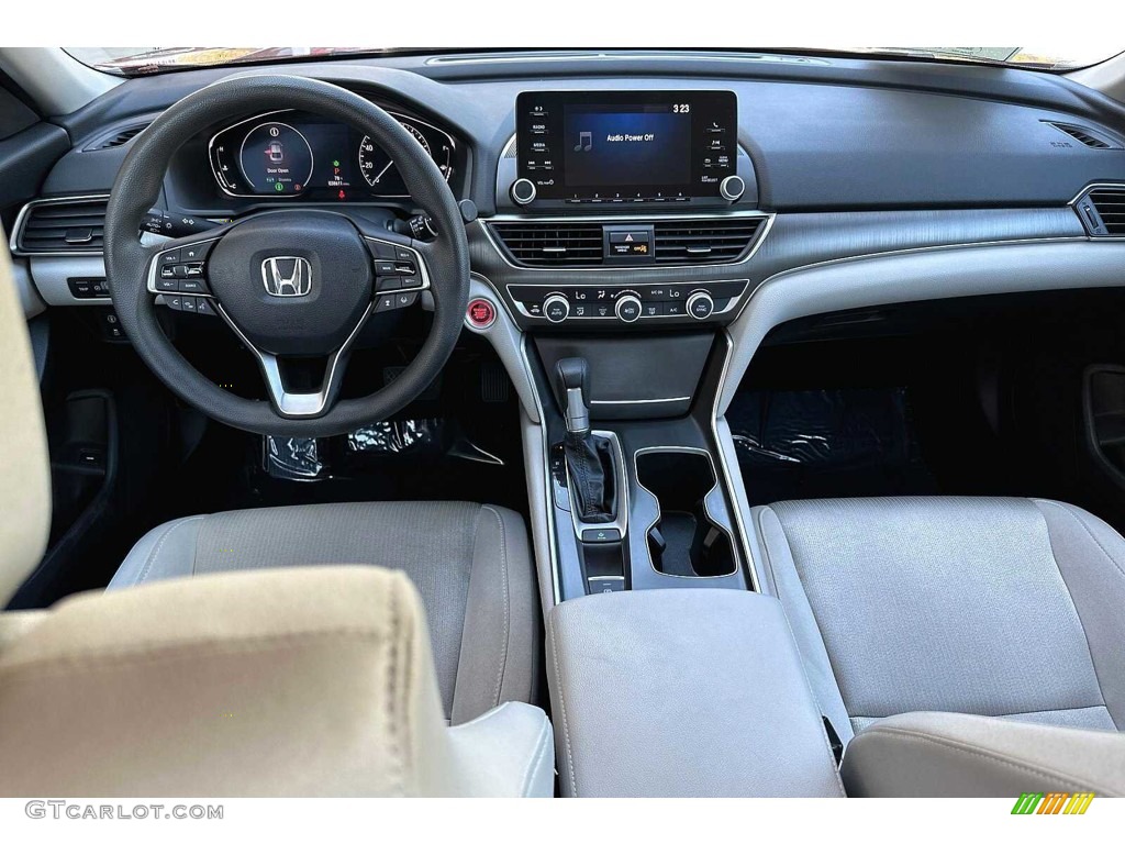 2018 Accord LX Sedan - Radiant Red Metallic / Gray photo #14