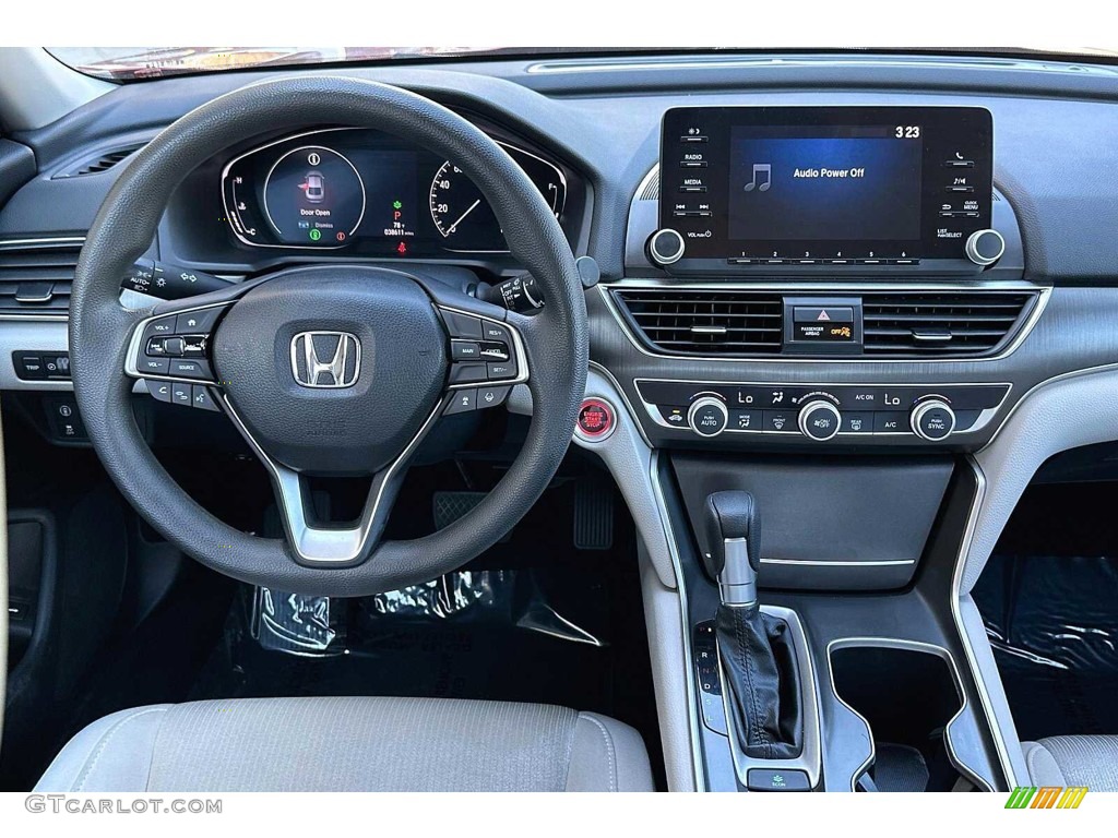 2018 Accord LX Sedan - Radiant Red Metallic / Gray photo #15