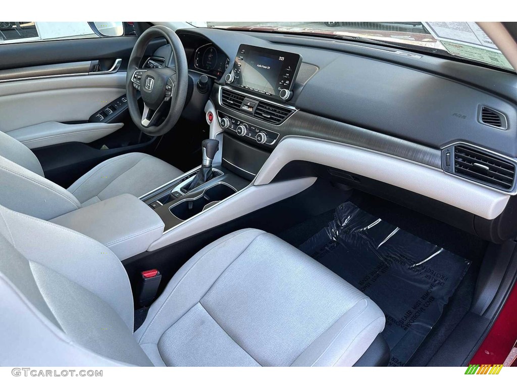 2018 Accord LX Sedan - Radiant Red Metallic / Gray photo #16