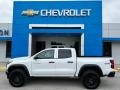 Summit White 2023 Chevrolet Colorado Trail Boss Crew Cab 4x4 Exterior