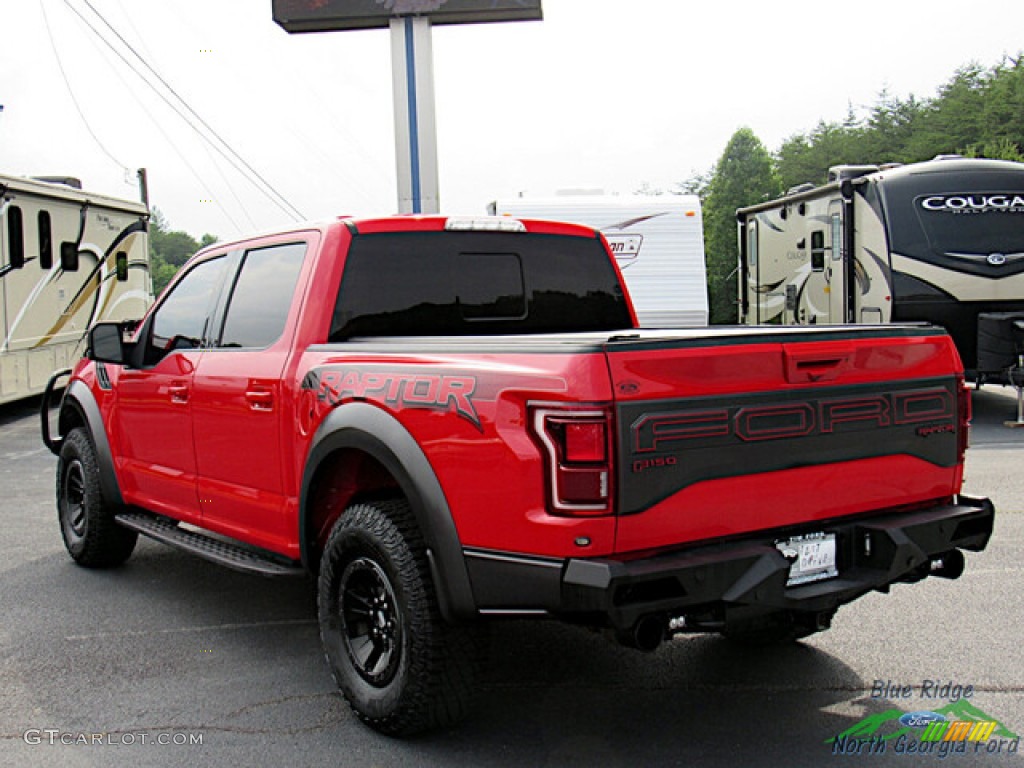 2018 F150 SVT Raptor SuperCrew 4x4 - Race Red / Black photo #3