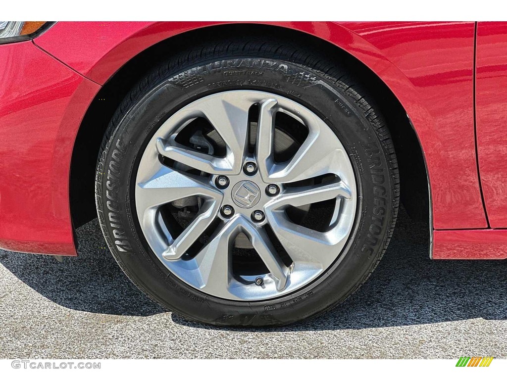 2018 Accord LX Sedan - Radiant Red Metallic / Gray photo #30