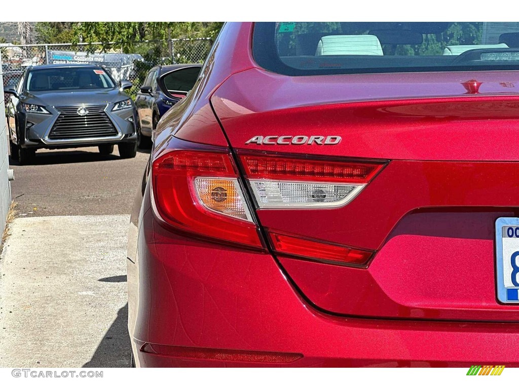 2018 Accord LX Sedan - Radiant Red Metallic / Gray photo #31