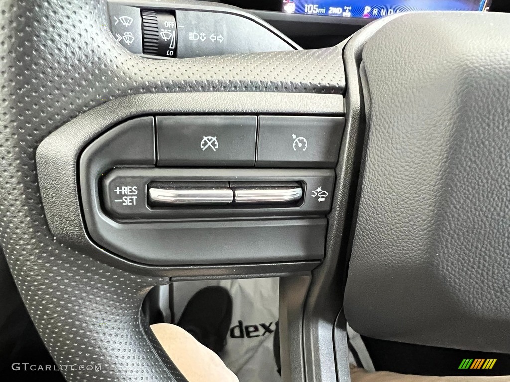 2023 Chevrolet Colorado Trail Boss Crew Cab 4x4 Jet Black Steering Wheel Photo #146279719
