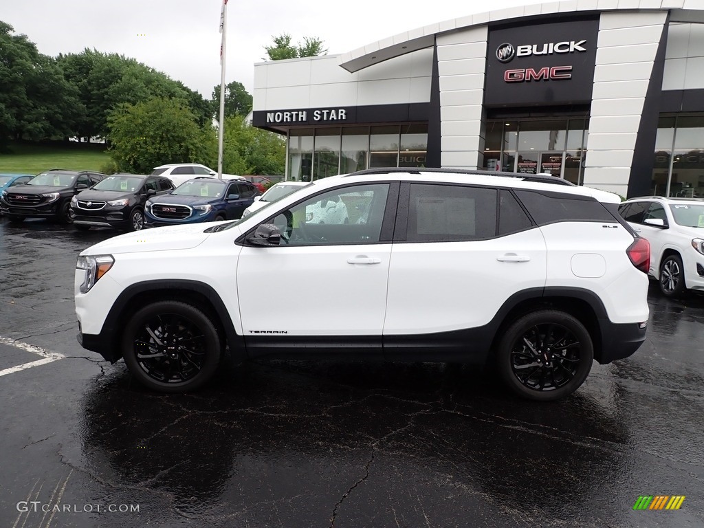 2023 Terrain SLE AWD - Summit White / Jet Black photo #2